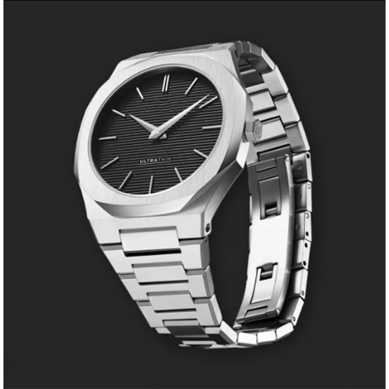 Reloj de negocios clásico ultrafino para hombres y jóvenes, reloj de estudiante Popular, d1ml