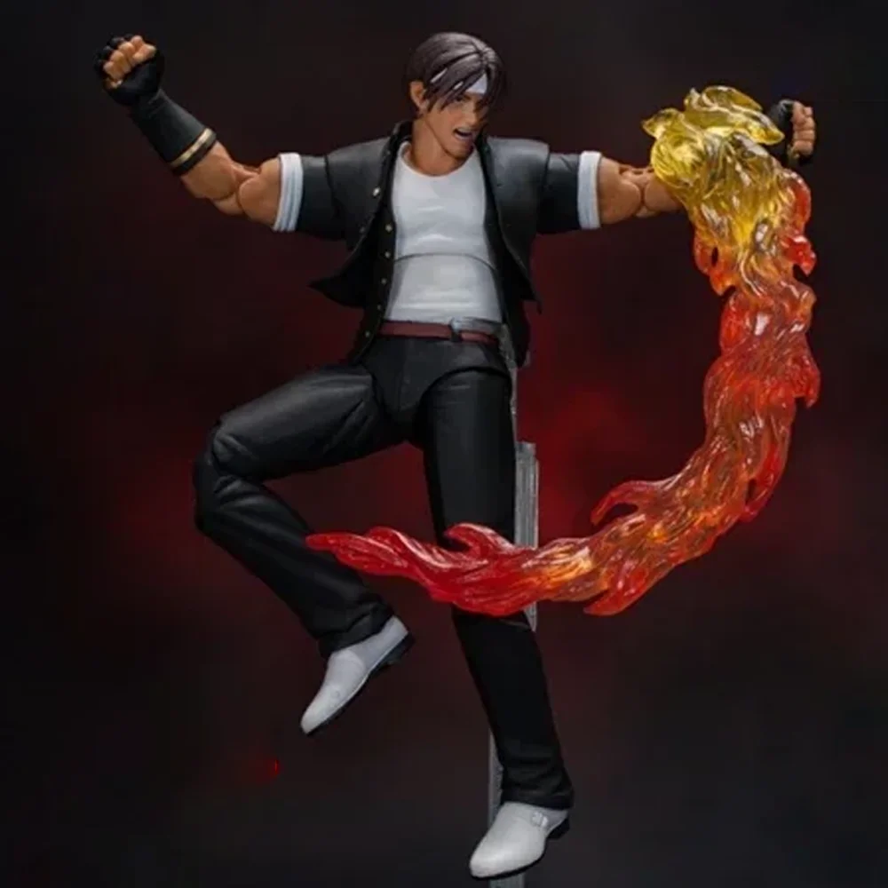 19cm Storm Toys The King of Fighters Kyo Figures Kusanagi Iori Yagami Figurine KOF Action Figure Model Decoration Birthday Gift