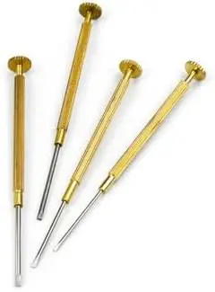 

Precision Slot Screwdriver 1.0-1.6mm Copper Shaft for Watch & Phone Repair - Small Flathead Tool (1.4)