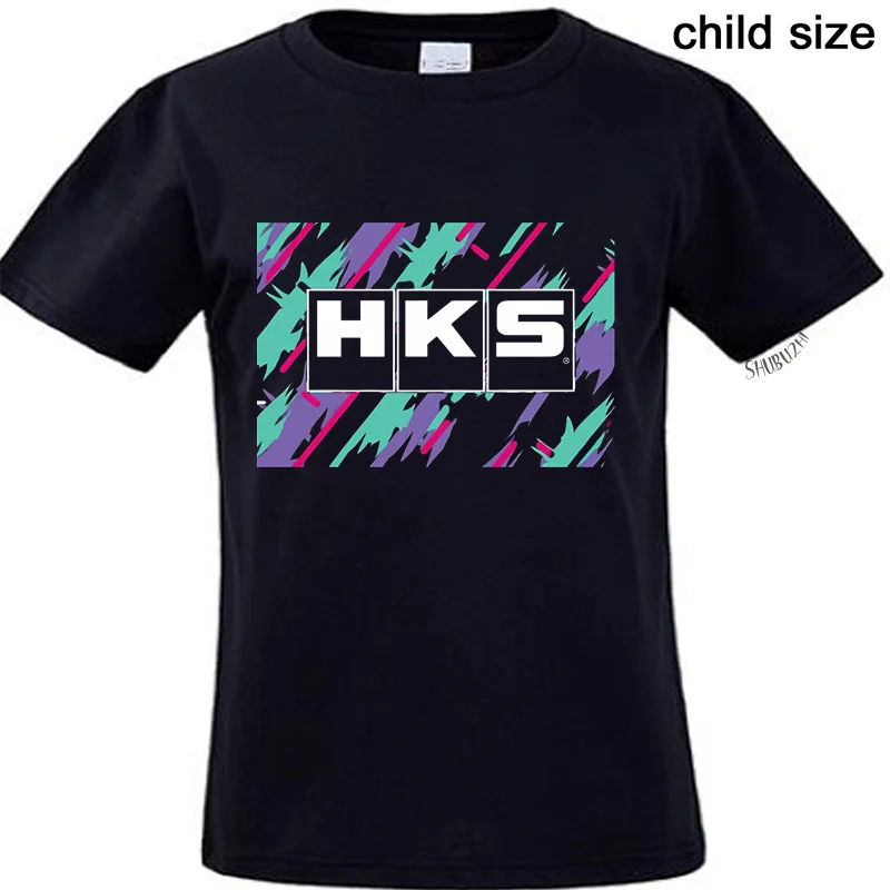 Children summer TOPS Limited HKS Power and Sportser Performance Turbo Logo boys o-neck t-shirt boys birthday gift