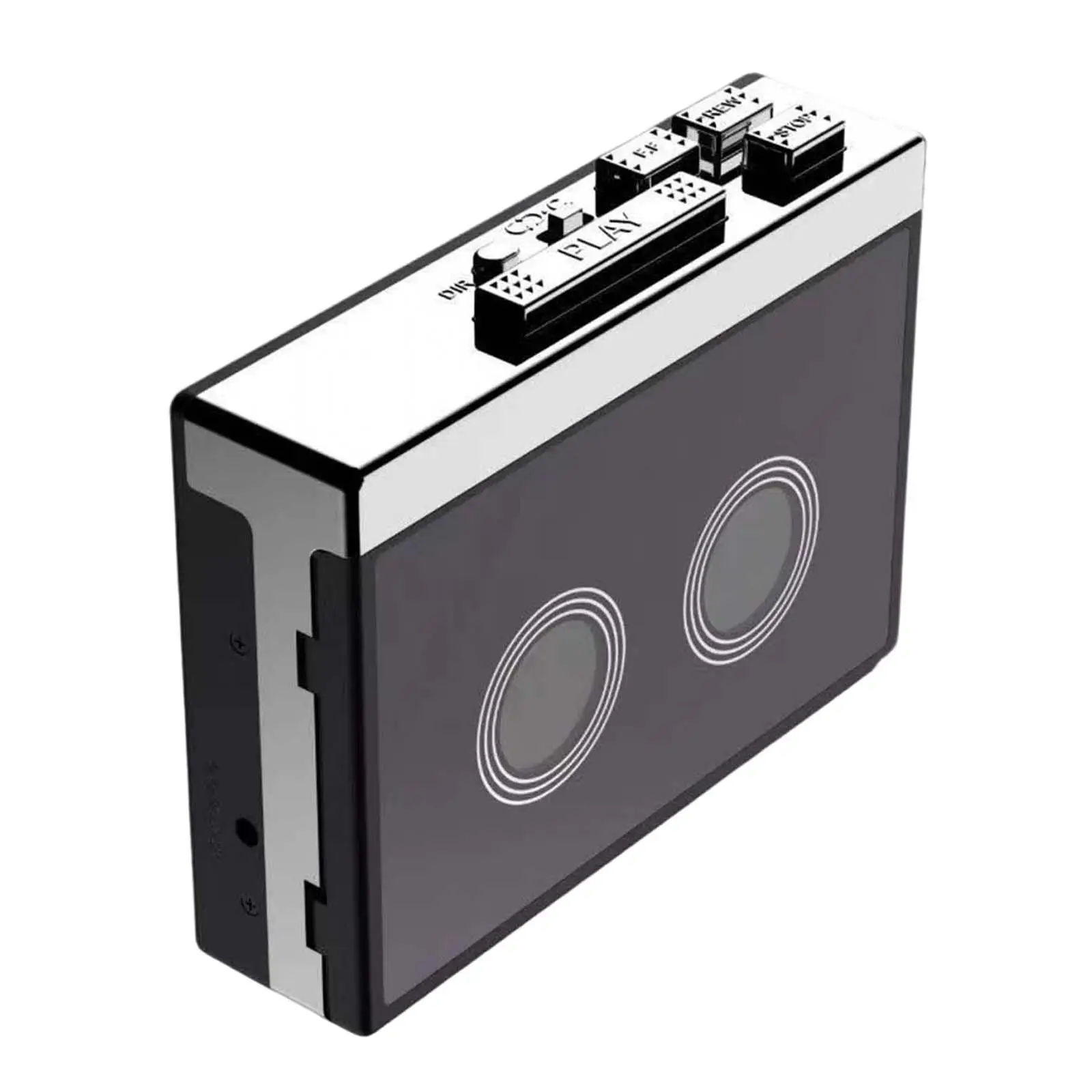 

Walkman Cassette Player FM Vintage Style Portable Cassette Recorder for Radio Receiving