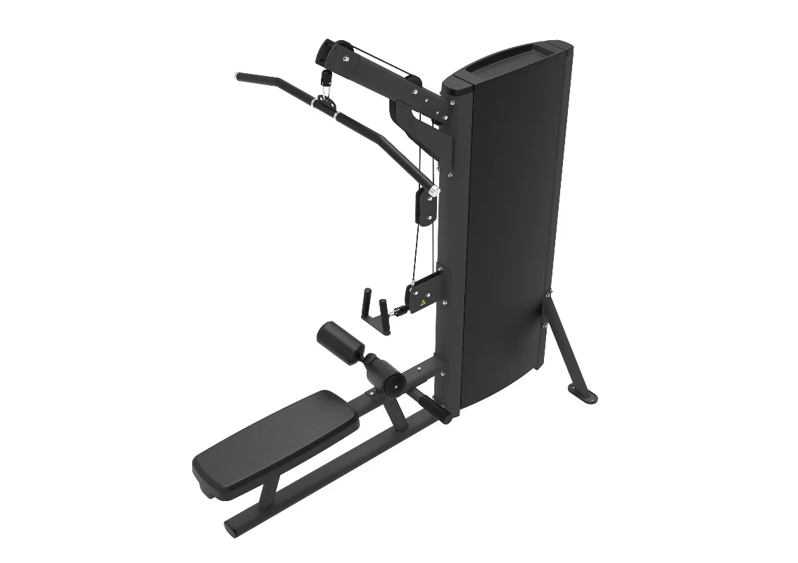 Body Building Lat Pulldown & Low Row  Strength Training Machines Fitness Gym Fitness ISO Standing Chest Press