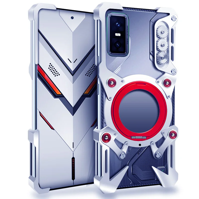 

Zimon Luxury Thor Heavy Duty Armor Metal Aluminum Phone Case For Infinix GT 30 20 10 GT30 Pro Cover Back Fundas Coques Bumper