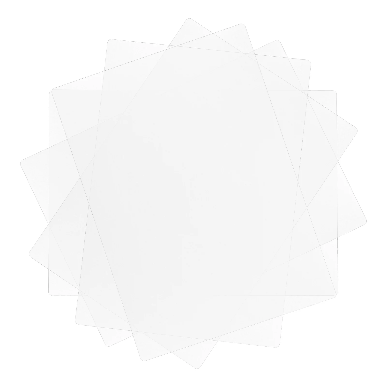 

Transparent Plastic Writing Pad Desk Mat for Drawing Exam Anti-Slip Students Writing Boards School Supplies Durability