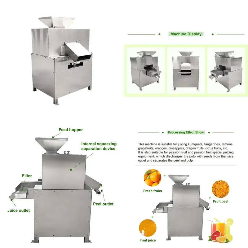 Commercial Hydraulic Cold Press Citrus Juicer for Lime Lemon Orange Double Roller Juice Maker