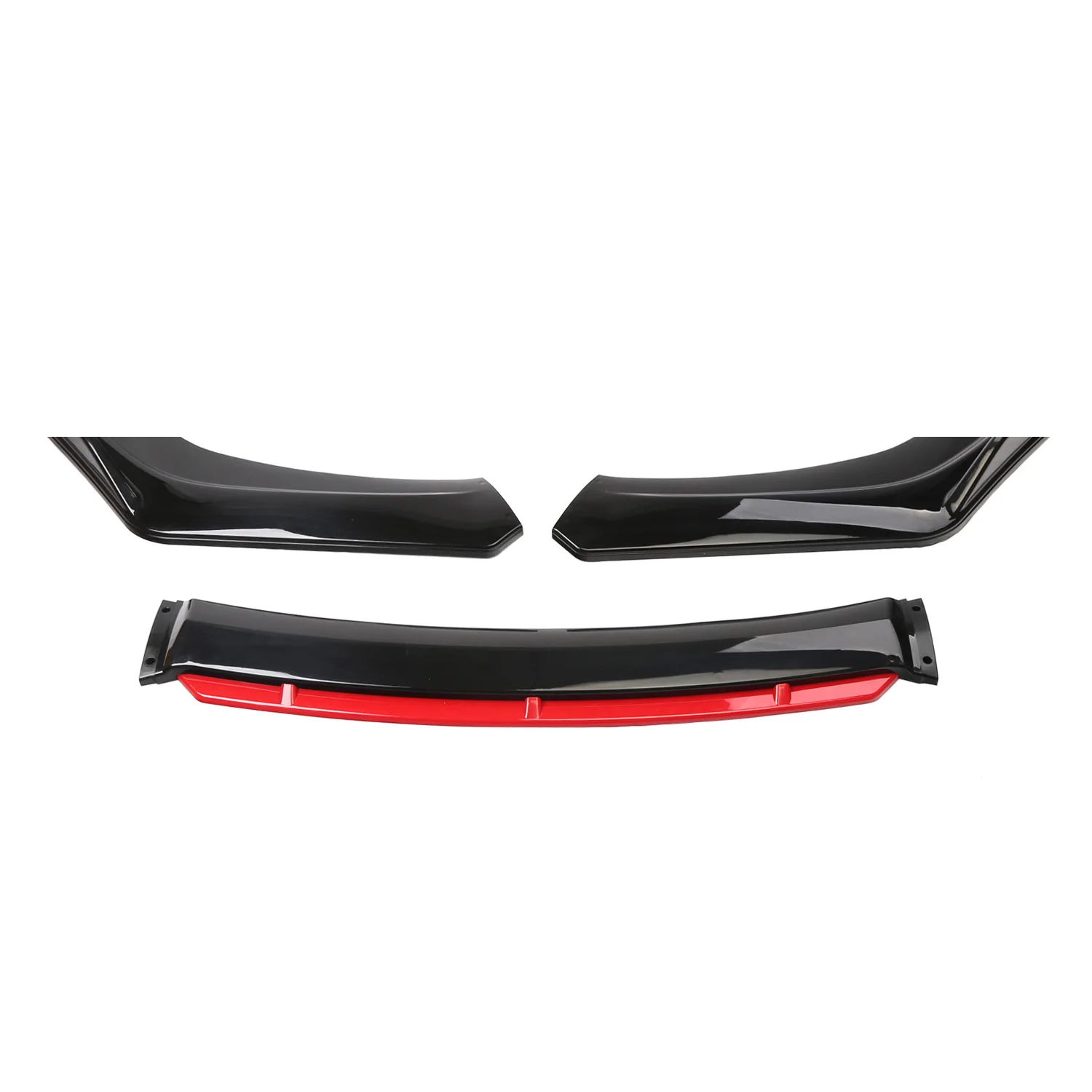 For 2013-2015 9th Honda Civic Sedan SI Front Bumper Lip Side Splitter Diffuser Body Kit Spoiler Guards Universal Car Accessories