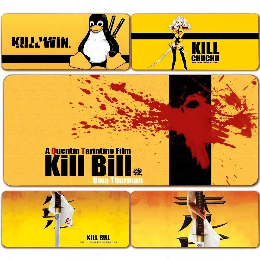 Kill Bill Mousepad Mousepad New Arrivals Large Gaming Mousepad L XL XXL Gamer Mouse Pad Size For Keyboards Mat