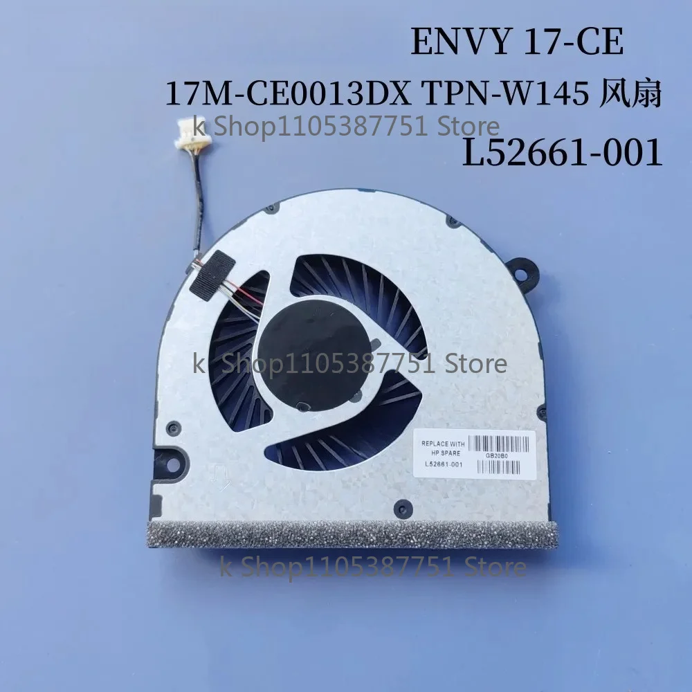 For Hp Envy 17-ce 17m-ce0013dx Tpn-w145 Fan L52661-001