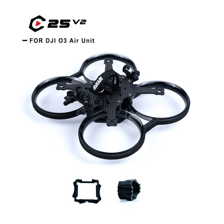 AXISFLYING CINEON C20 2 Zoll / C25 2,5 Zoll Drohnenrahmen-KIT Unterstützung für KV5500 Motor FPV Cinewhoop Drohnenflugzeug