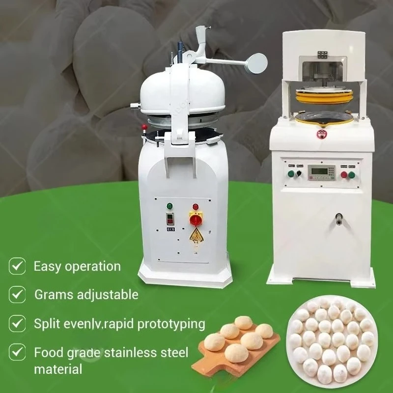 Automatic Dough Divider Rounder Commercial Dough Portioning Machine for Bakery Pizza Dough Ball