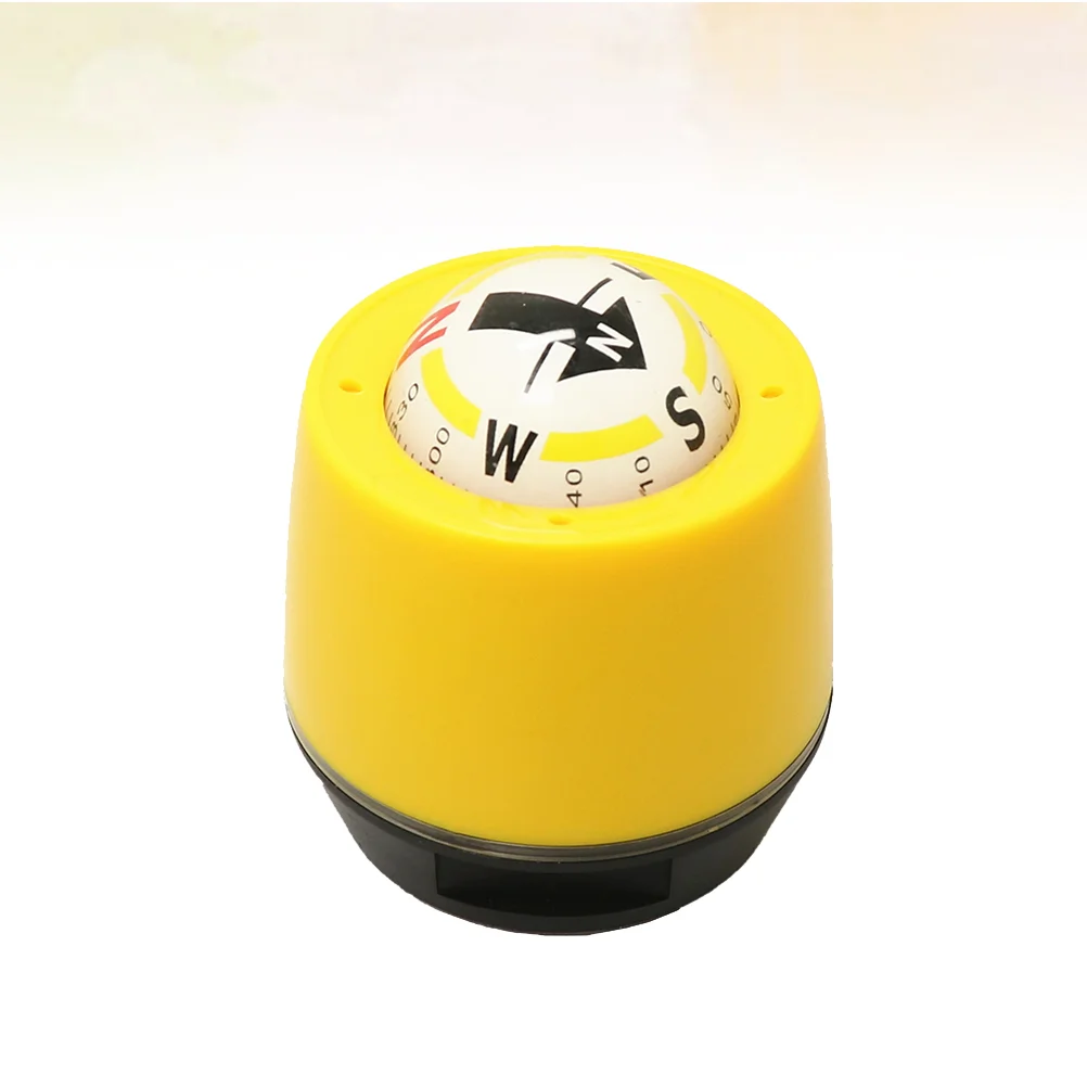 

Candy Color Car Guide Ball Direction Ornaments Useful Dashboard Compass Auto Accessories