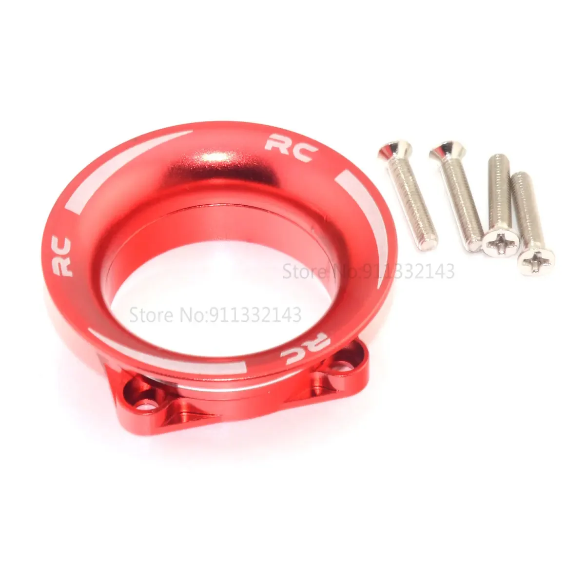 Aluminum Air Channel Metal Fan Cover Better for 550 540 3650 Motor Heatsink Electric Engine For RC HSP TAMIYA SCX10 Model Car view 3
