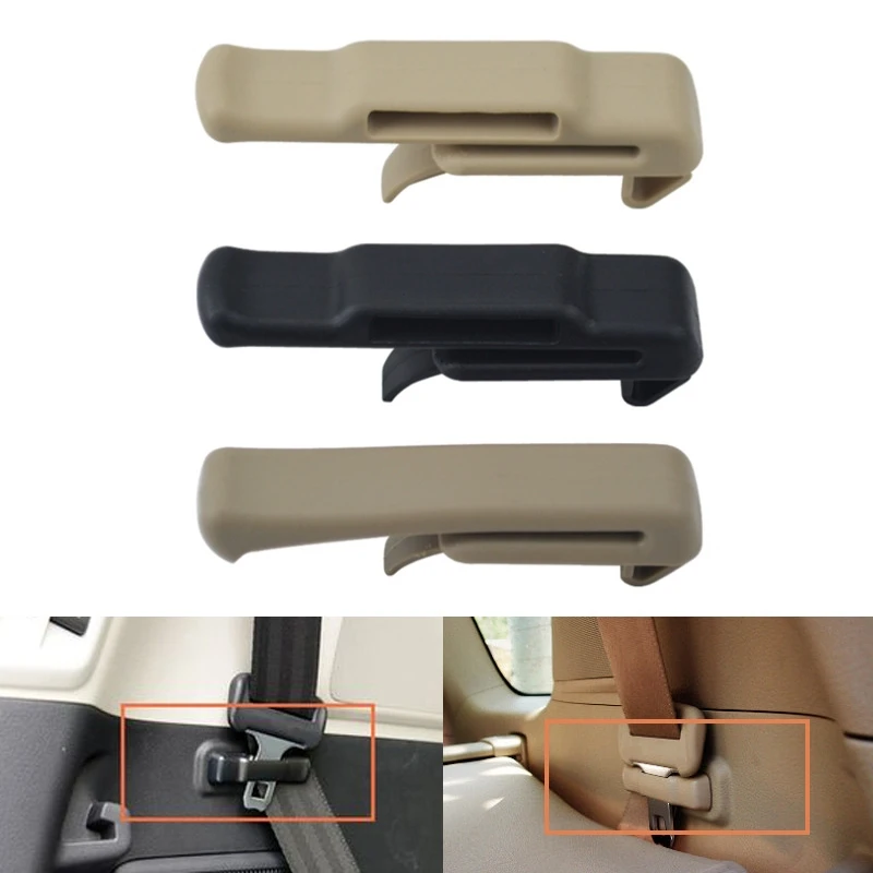 Car Rear Row Seat Belt Clip Fixed Buckle Snap For Toyota Land Cruiser Prado LC150 2010-2020 Highlander 2015-2020