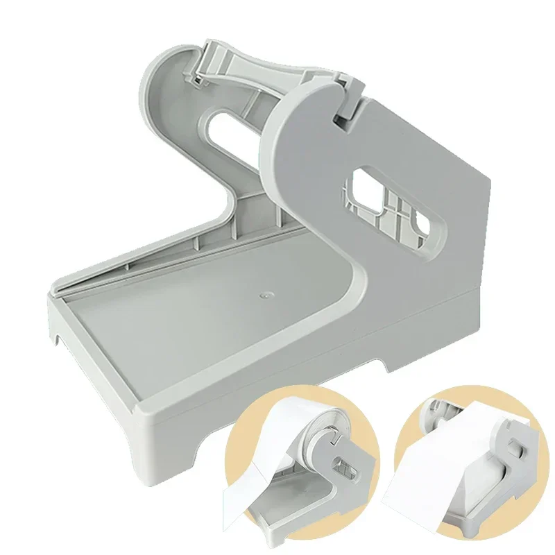 Themal Label Holder Tool Printer Shipping Labels Parts Rolls Fanfold Labels 2 in 1 Work for Desktop Themal Label Sticker Kit