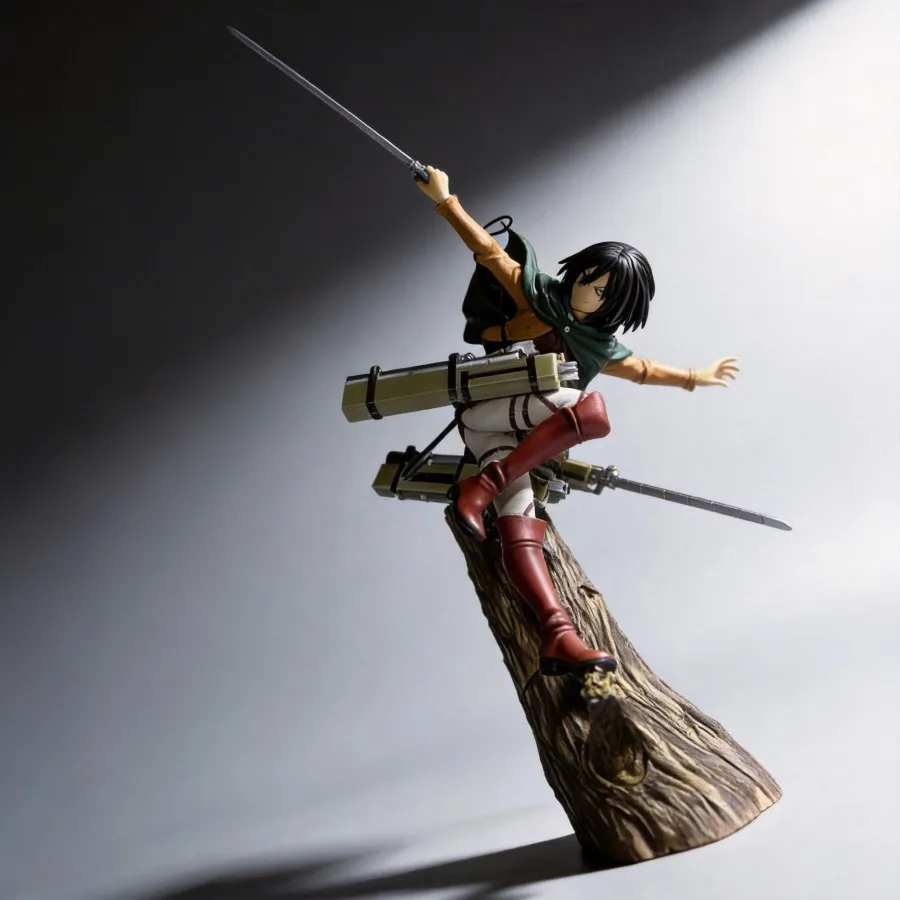 

Mikasa Ackerman Attack on Titan 29cm Action Figure PVC Anime Boxed Collectible Gift Model Figure