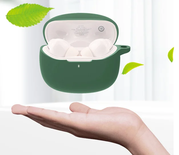 Caso dos desenhos animados para anker soundcore r100 caso anel de silicone anti-gota proteger caixa de fone de ouvido bluetooth acessórios capa