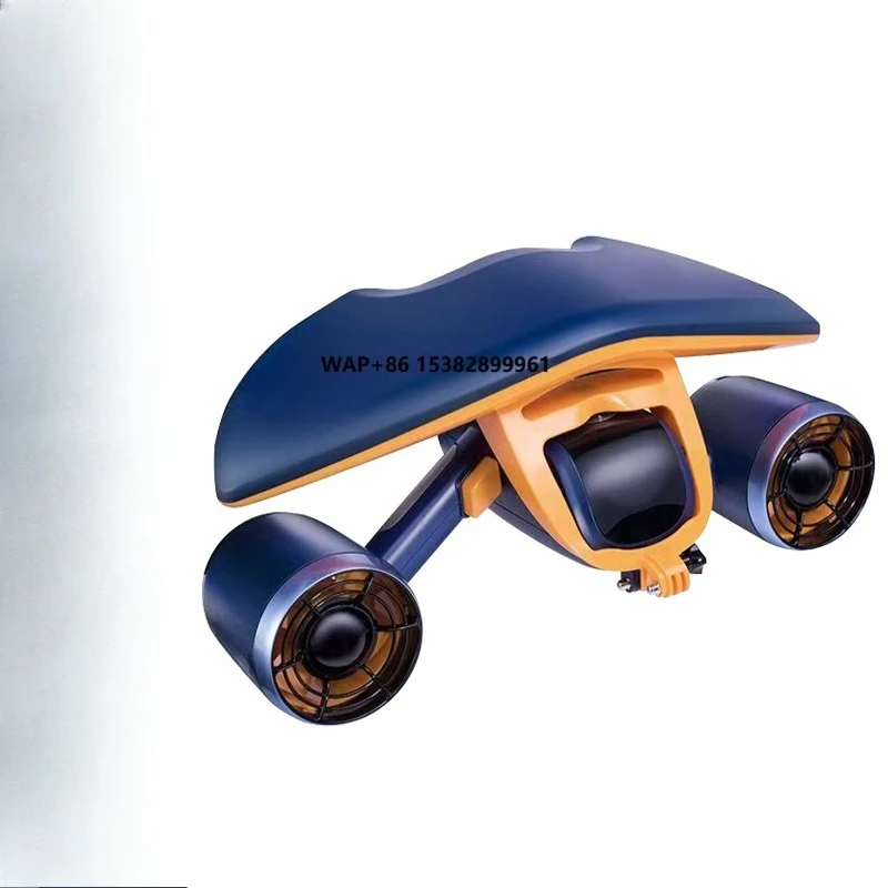 

White Shark MIX Portable Eco-Friendly Lightweight Underwater Thruster Offshore Waters Snorkeling Plastic Dual Powerful Motors