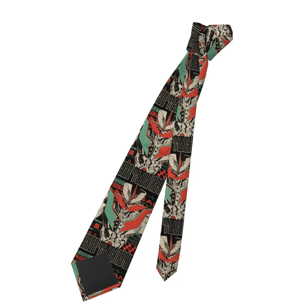 Customized Formal Mazinger G-Grendizeres Robot Anime Neck Tie for Party Men Manga Necktie