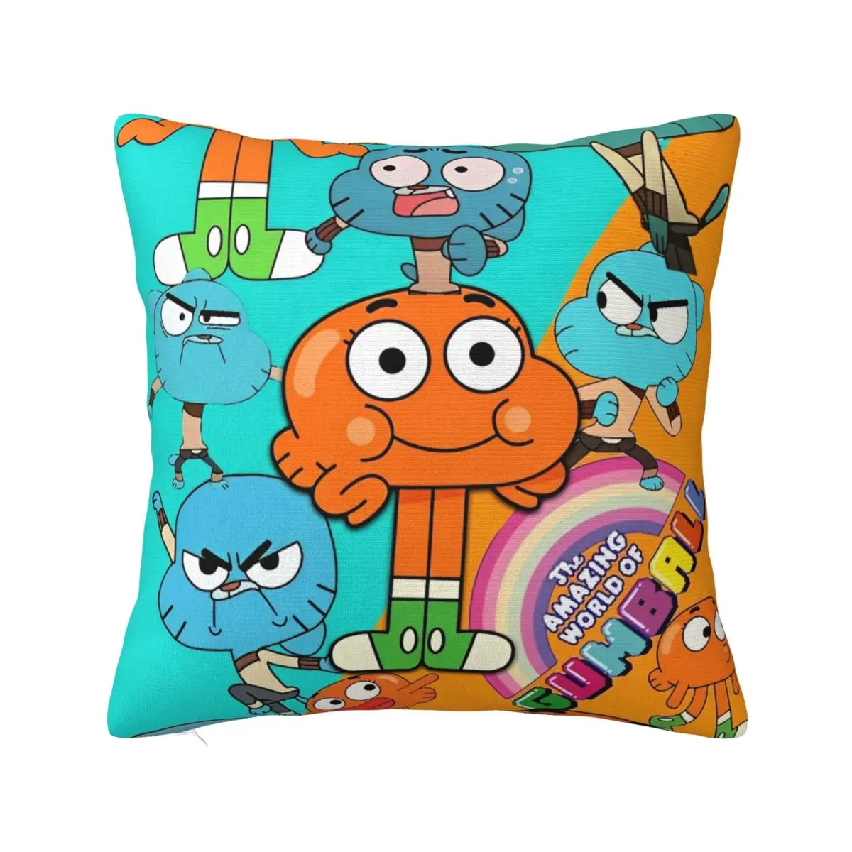Gumballs Pillow Cases Gaming Cushion Cover Awesome Zippered Decorative Pillowcover for Car 18