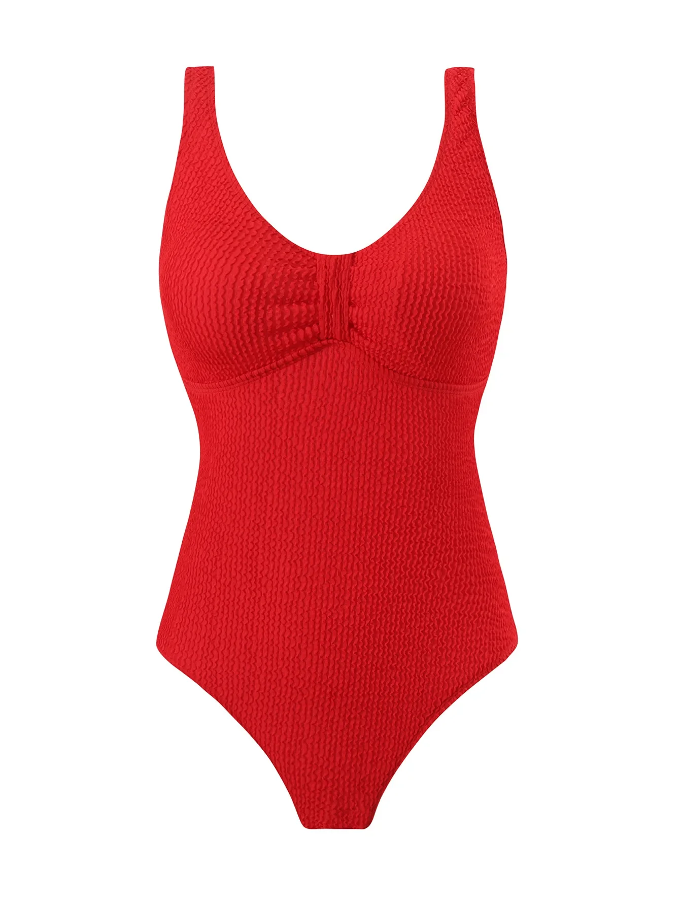 Sexy einfarbiger Badeanzug mit geripptem Knoten, einteilige Bikinis, faltige, rückenfreie Badebekleidung, Bodys, Damen-Biquini-Badeanzüge, Tankini