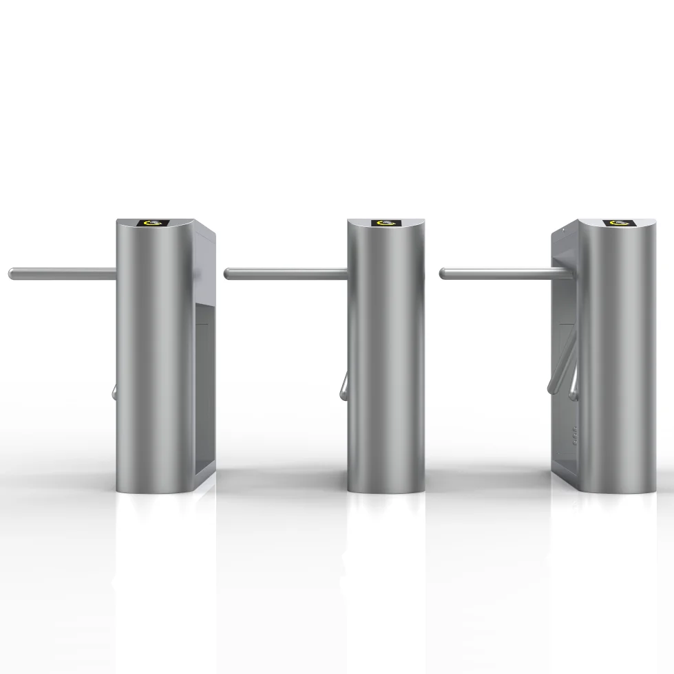 Tripod Entrance/Exit Device for Prohibited Passage Guiding Push-Operated Turnstile Stainless Scenic Area Two-Way Revolving