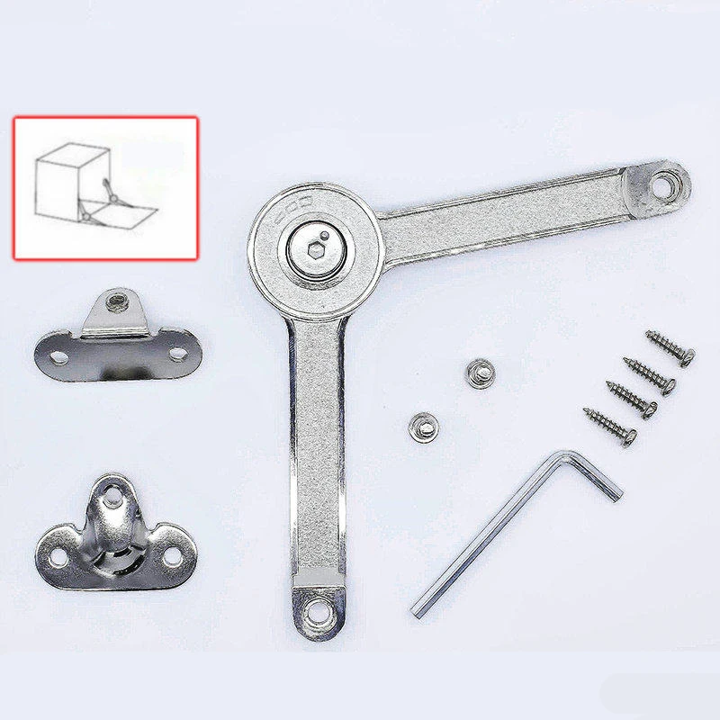 Free Stop Gas Spring Cabinet Flip Down Door Support Wardrobe Pneumatic Spring Support Hardware