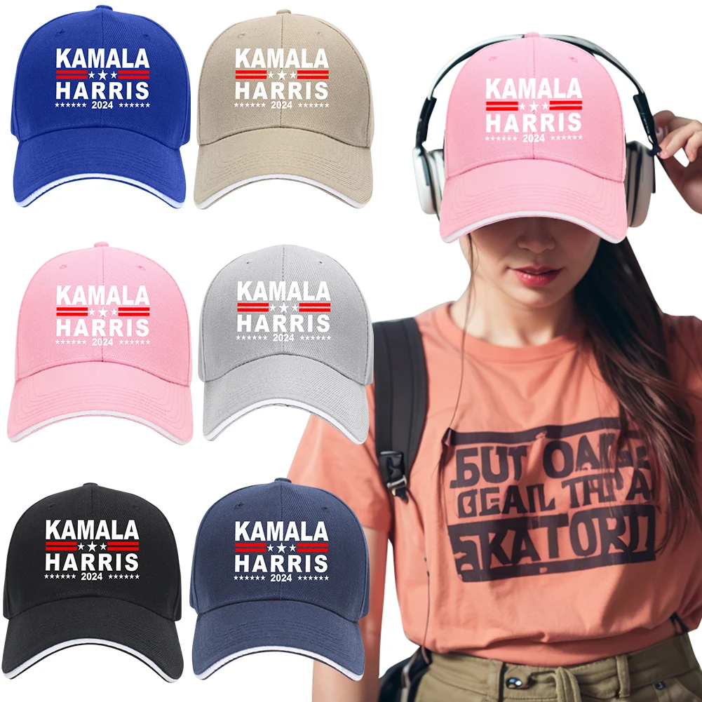 Kamala Harris Baseball Cap Unisex Baseball Hat Breathable Political Dad Hat Adjustable President Election Hat for Hiking Fishing