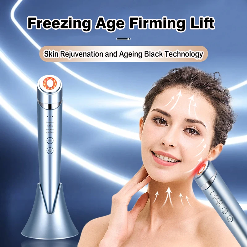 

3in1 RF EMS Facial Beauty Device Pulse Face Machine Neck Lifting Remove Pouches Eye Beauty Tightening Skin Rejuvenation Machine