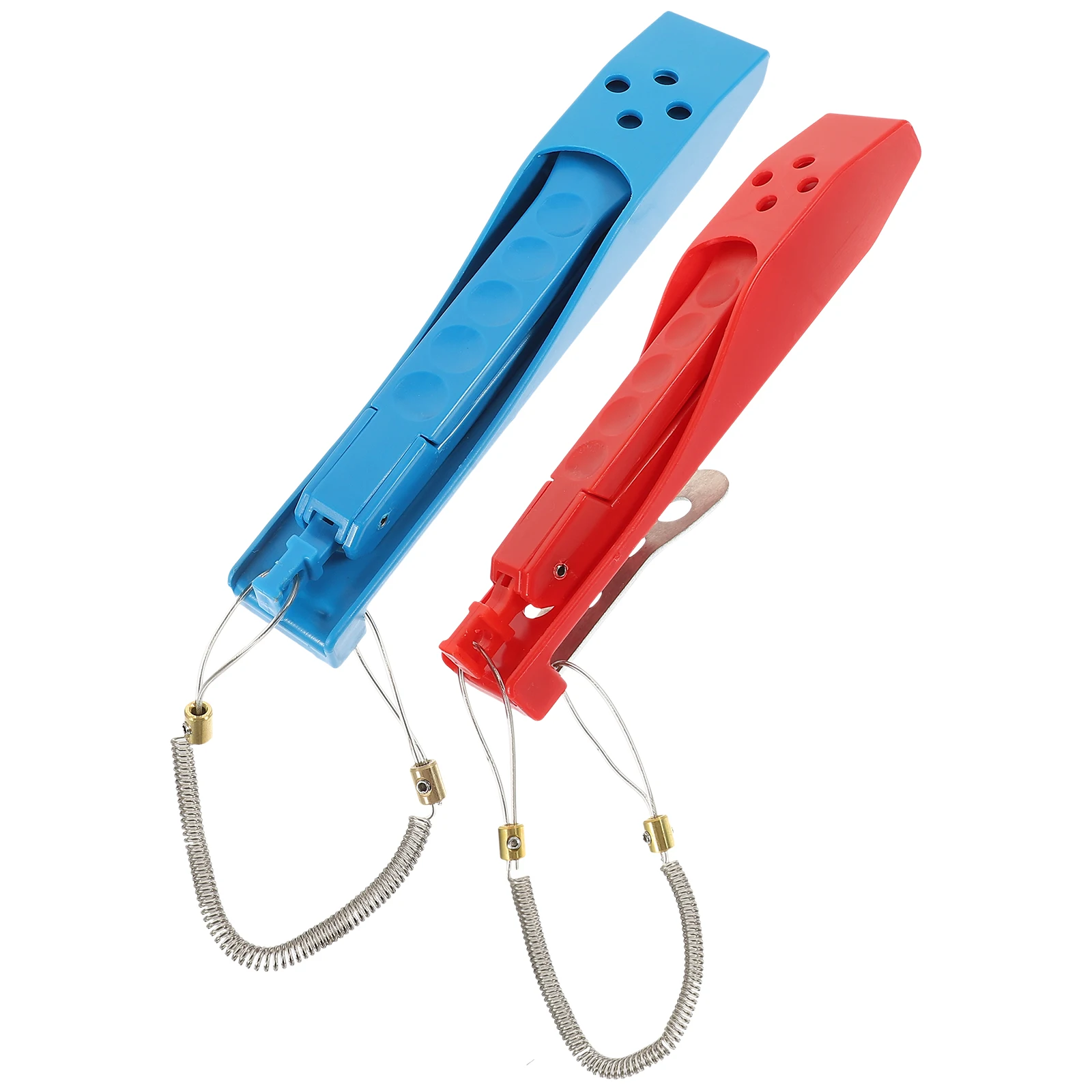 

Plastic Fish Gripper Lightweight Durable Fishing Pliers Anti-lost Ergonomic Handle Large Opening Portable Tool for Fishing