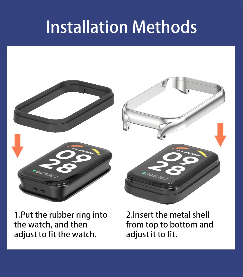 Armband für Xiaomi Mi Band 9 Active Armband Globale Version Silikon Wasserdichtes Armband Mi Smart Band 9 Active Strap – Detail 2