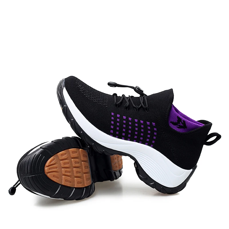 Walking Shoes Women Sneakers Fashion Air Cushion Shake Shoes Sports Breathable Thick Bottom Casual Shoes