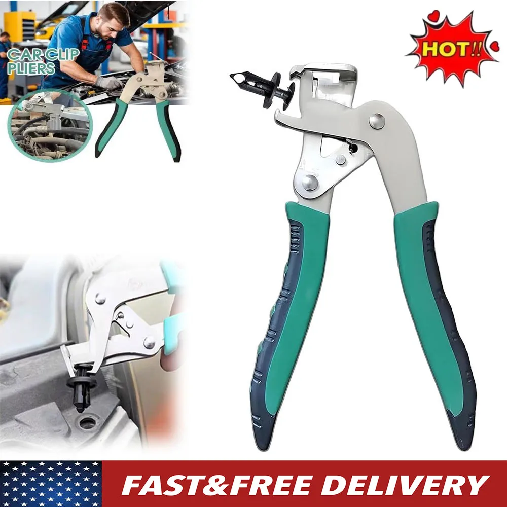 

Компактные сверхмощные пластиковые плоскогубцы для заклепок — портативные высокоэффективные инструменты для быстрого удаления зажимов для автомобильных водопроводных труб