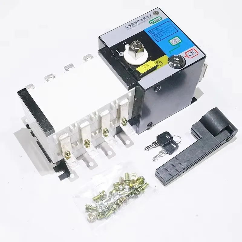 Paneles de distribución ATS MTQ3-1600A, interruptor de transferencia, controlador, generador, cambio, interruptor de transferencia automática de doble potencia