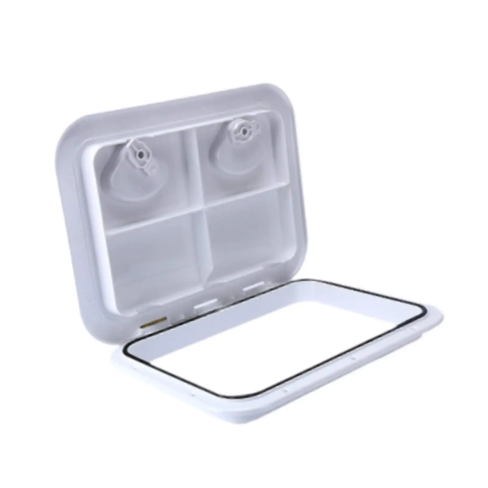 

Marine Deck Inspection Access Hatch Sturdy Rectangle Cover Weather Resistant Lid for Boat Storage Compartments