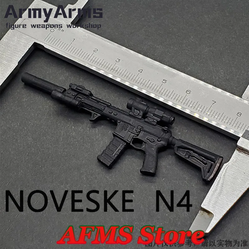 Army Arms 1/12 Scale Collectible Figure Noveske N4Assault Rifle Plastic Gun Weapon Accessory Fit 6