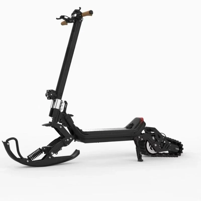 DIY Electric Motor Snow Sled with Three-in-One Modes Portable Switching Rechargeable Winter Sports And Outdoor Activity Vehicle