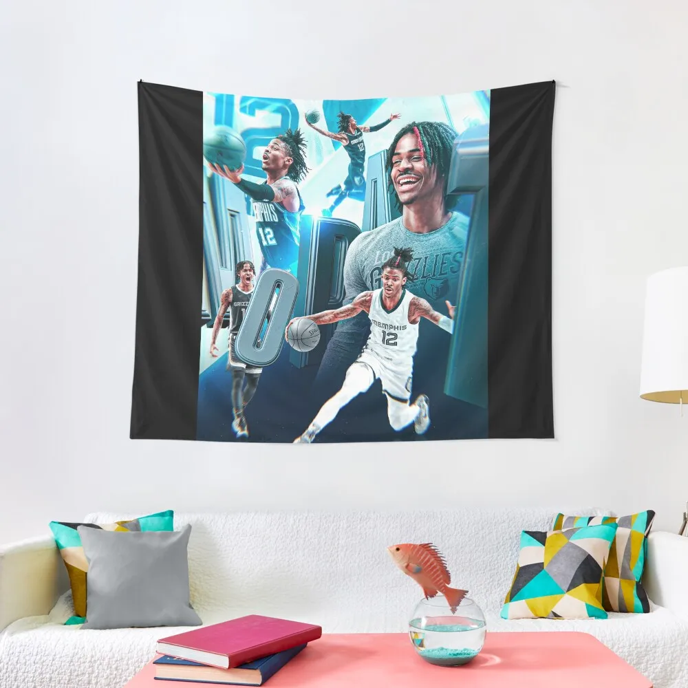 Ja Morant 12 Young Star Tapestry Home And Comfort Decor Wall Hanging Decor House Decorations Home Decor Accessories Tapestry