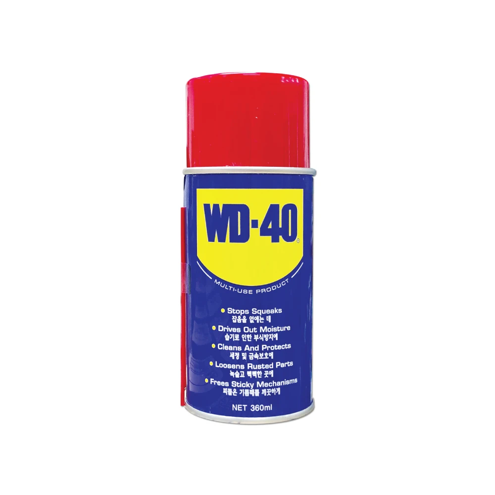 WD40 360ml Lubrificante Antiruggine e Anticorrosione, Anti-Rumore