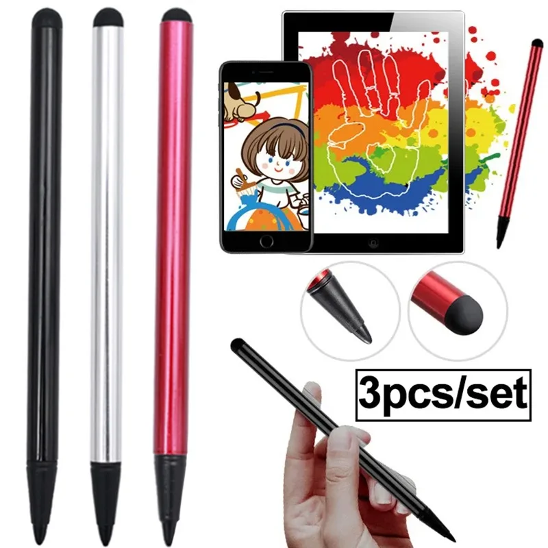 3-1Pc Universal Phone Screen Touch Pen for Iphone Ipad Samsung Tablet Laptop Pen Stationery Supplies for Iso Android Drawing Pen