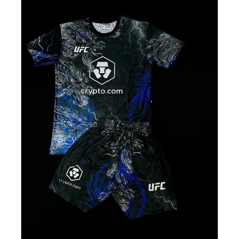 Conjuntos Deportivos Casuales de Manga Corta y Pantalones Cortos para Hombre y Mujer, Ropa de Artes Marciales y Boxeo para Niños