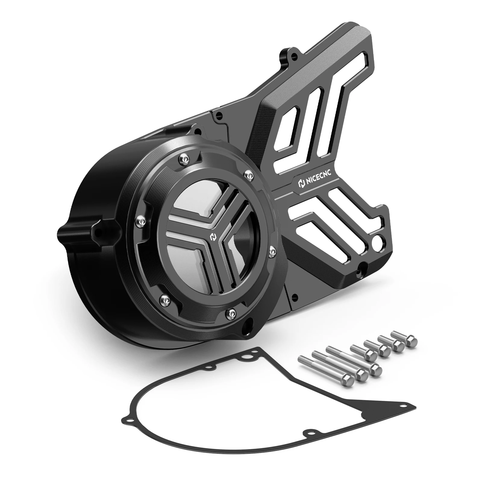 NICECNC für Yamaha Banshee 350 ATV Motor-Statorschutzabdeckung für Banshee 350 YFZ350 1987–2006, leicht zu trennende Abdeckung aus Aluminium – Detail 11
