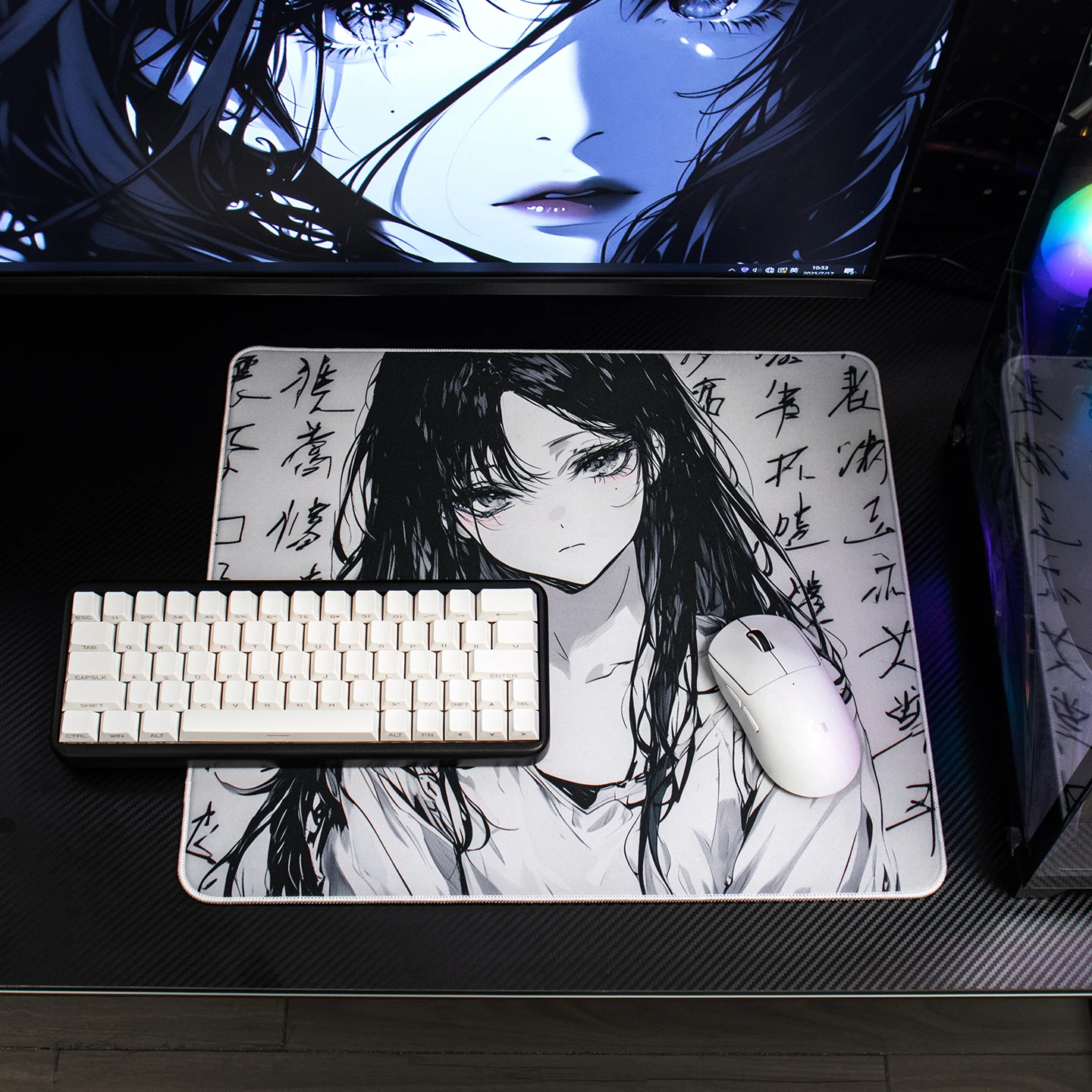 

Keyboard Mouse pad Japanese Anime Comic Pad Gaming Mousepad Hand-Written Mat Gaming Mouse pad laptop mouse Carpet