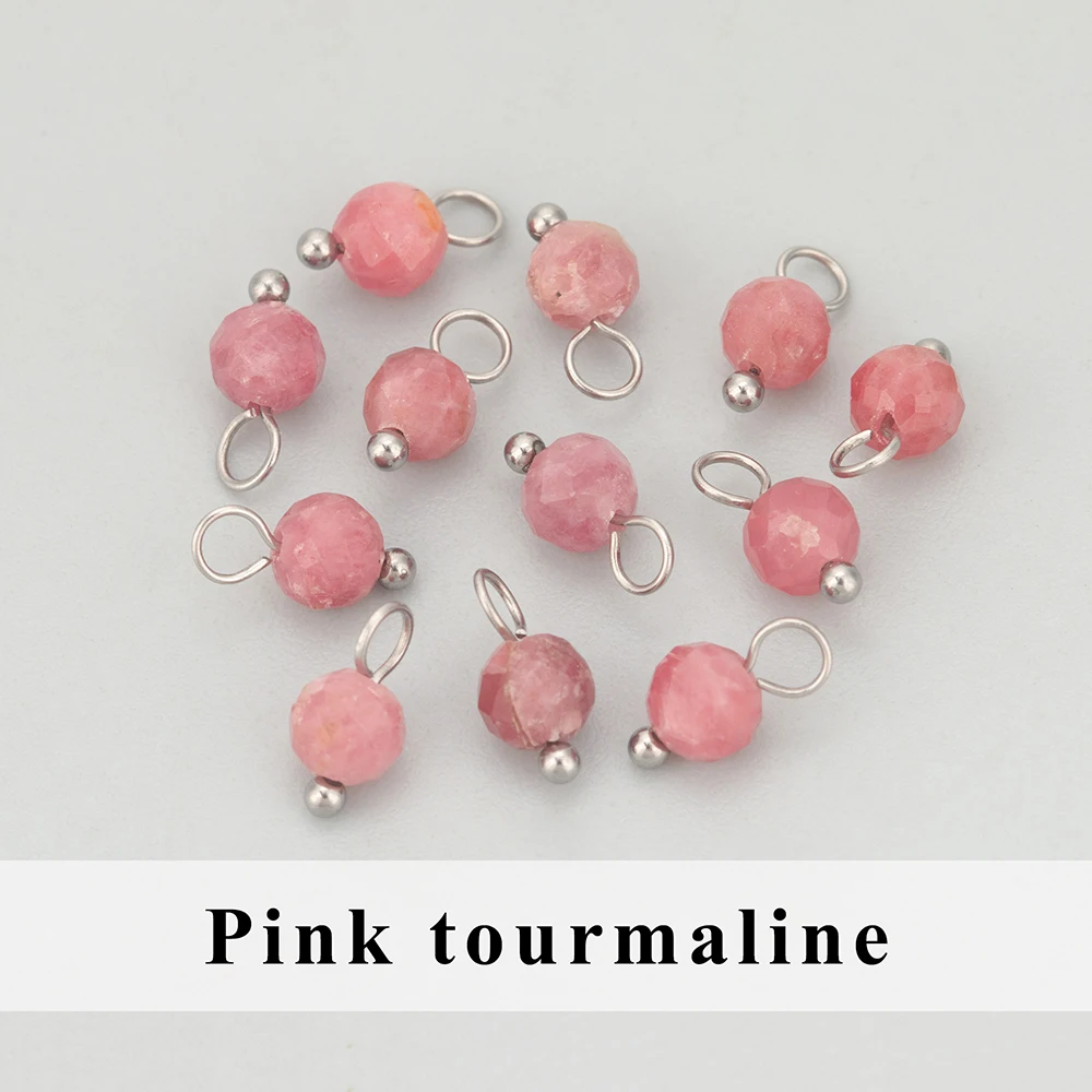 GUFEATHER, 20 stks/partij, MH25, sieraden accessoires, roestvrij staal, natuursteen, bedels, handgemaakt, diy hangers, sieraden maken