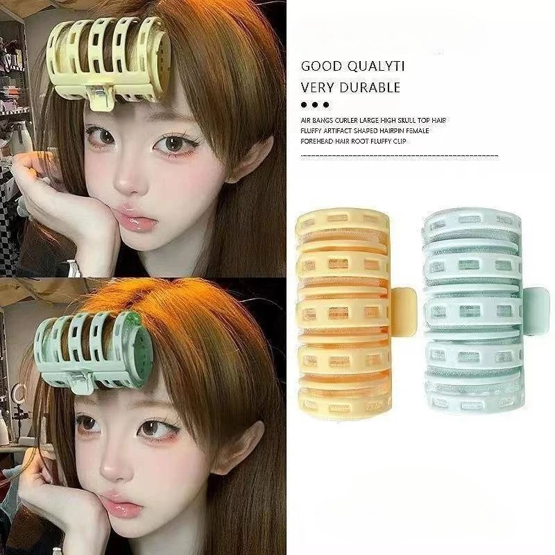 Liu Hai Roll Eight Character Liu Hai Hair Tube Hollow Air Liu Hai Clipwomen's F…