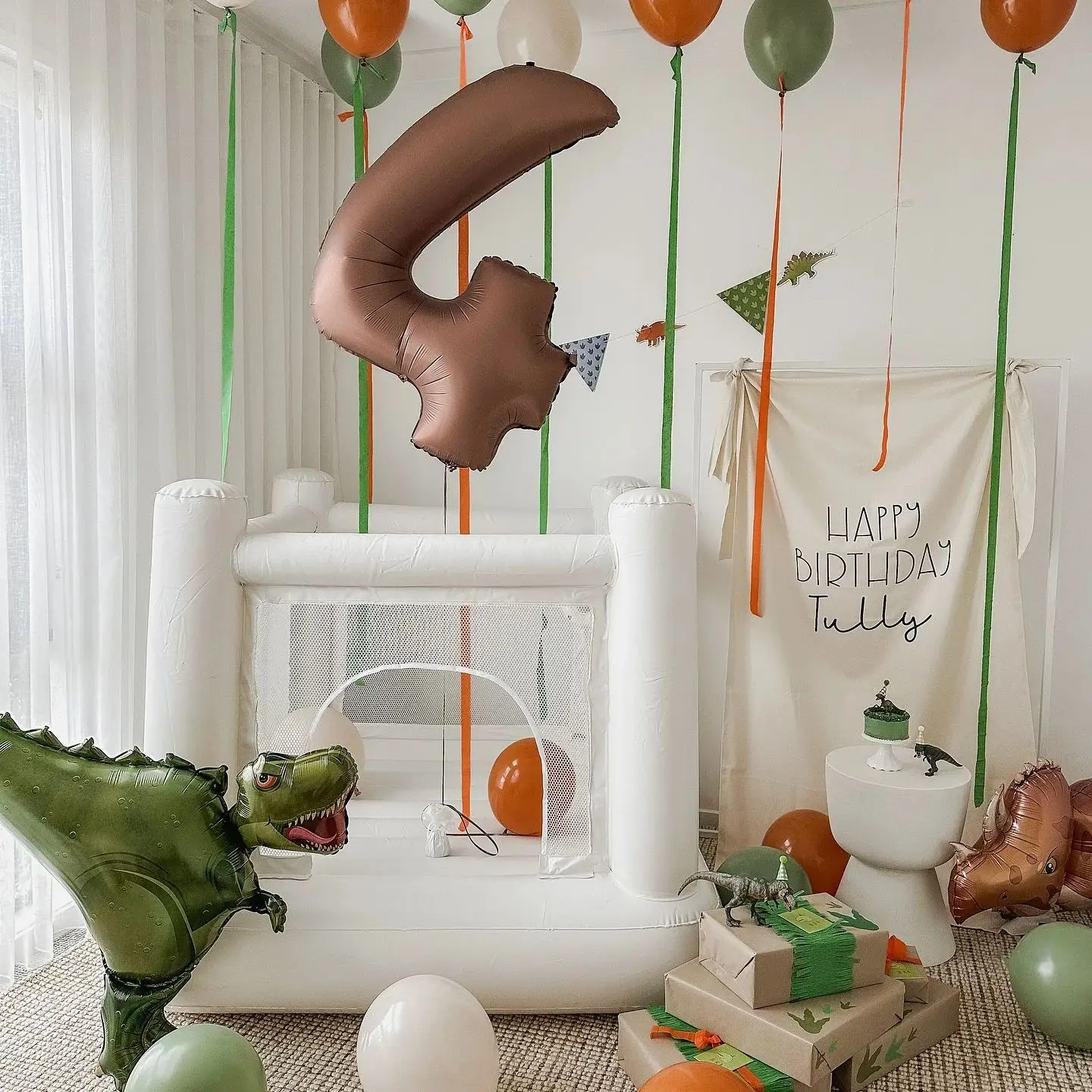 

PVC Toy Bounce House Mini Inflatable Castle for Kids Parties (Includes Blower)