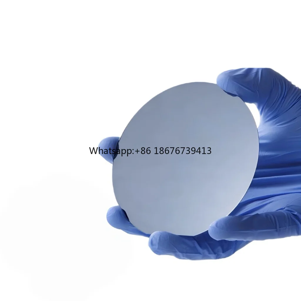 Semiconductor 8 Inch Silicon Wafer Ultra Flat Surface Semiconductor Grade Wafer in Stock