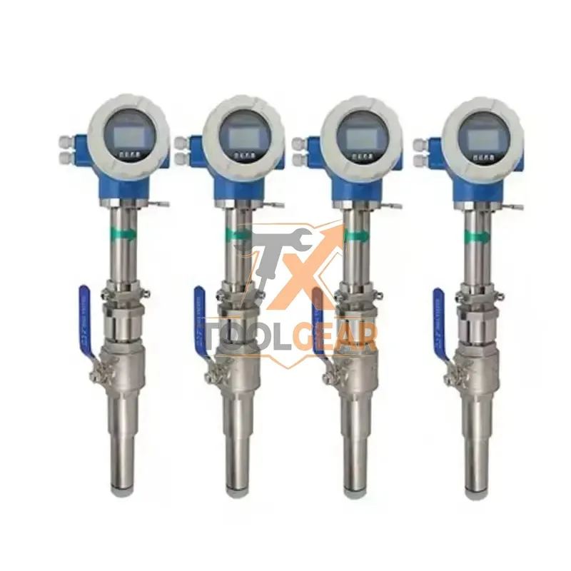 2026hotsale* Atech Insertion-style Emag Waste Water Magnetic Flow Meter Battery Powered Plug-in Electromagnetic Flowmeter