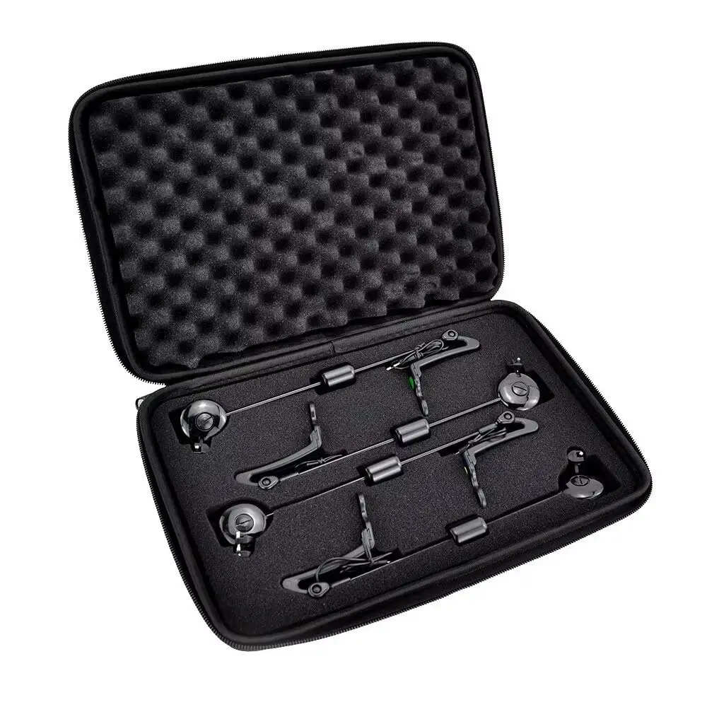 

2025 LED Fishing Alarm Steel Chain 4 Color Carp Fishing Indicator Steel Aluminum Set Fishing Tools Fishing Bite Alarm
