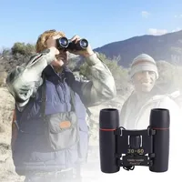 30x60 Compact Zoom Binoculars Long Range 1000m Folding HD Powerful Mini TelescopeOptics Hunting Sports Camping Tourism Outdoor