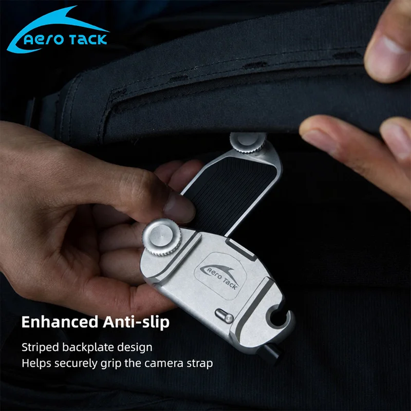 Aero Tack Waist Camera Strap Quick Release Holster for DSLR Mirrorless Cameras Compatible with Capture V3 Clip